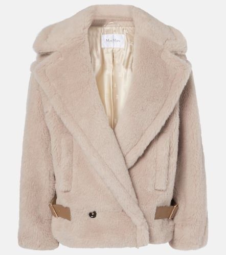 Radice alpaca, wool, and silk teddy jacket - Max Mara - Modalova