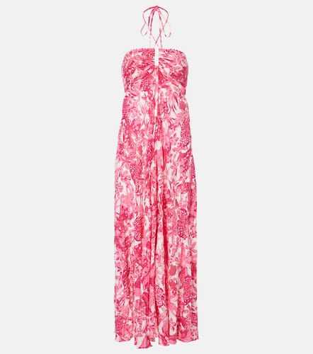 Carla printed halterneck maxi dress - Poupette St Barth - Modalova