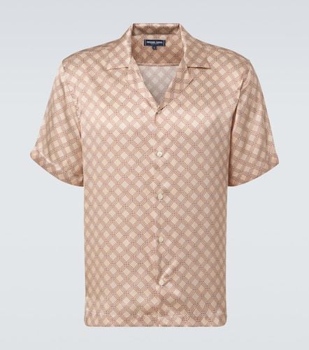 Roberto printed silk bowling shirt - Frescobol Carioca - Modalova