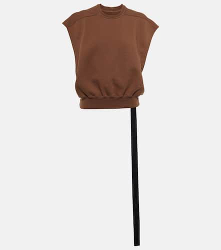 Oversized cotton jersey top - Rick Owens - Modalova