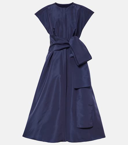 Bow-detail silk midi dress - Carolina Herrera - Modalova