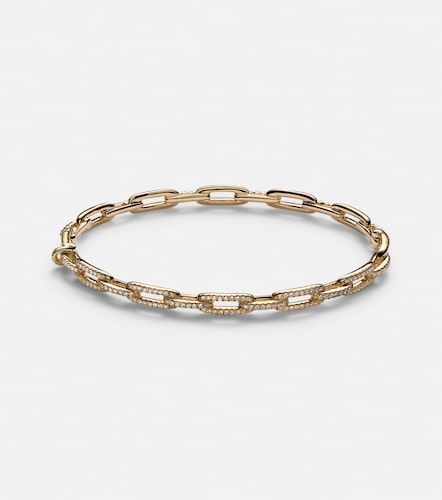 Pulsera Stax Chain Link de oro de 18 ct con diamantes - David Yurman - Modalova