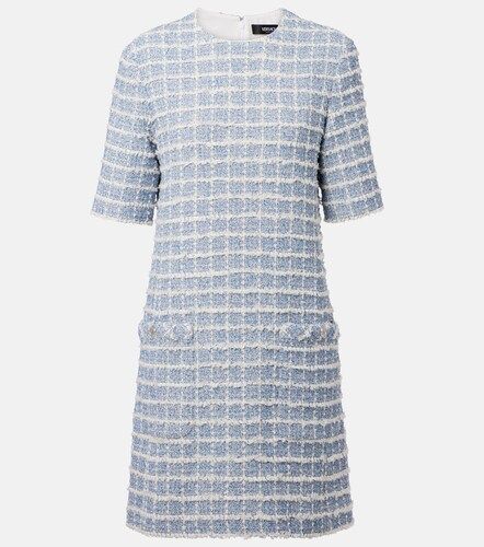Versace Minikleid aus Tweed - Versace - Modalova