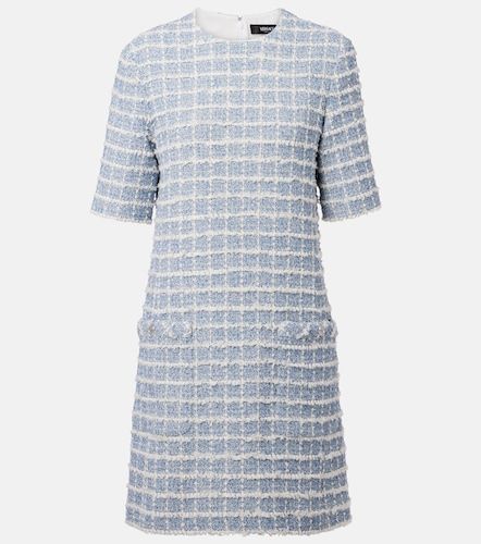 Versace Minikleid aus Tweed - Versace - Modalova