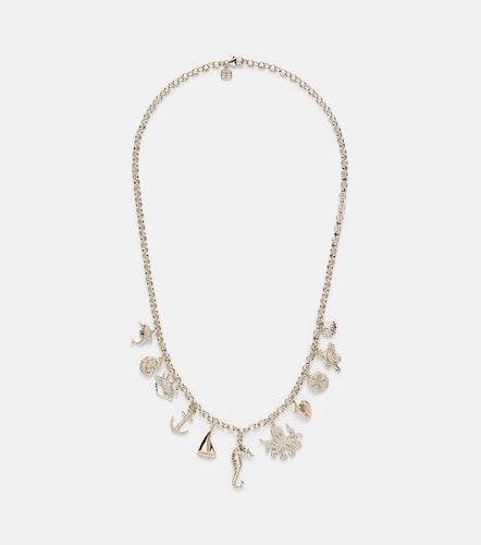 Collana in 14kt con diamanti - Sydney Evan - Modalova