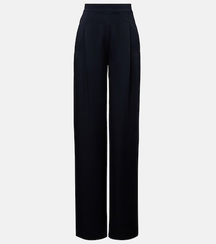 Pantalones anchos Dritto de satén - Max Mara - Modalova