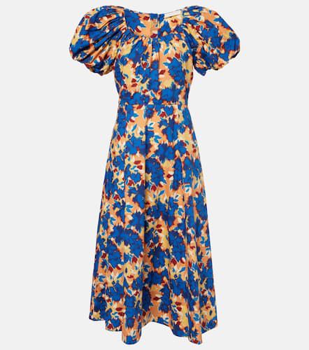 Imara floral cotton poplin midi dress - Ulla Johnson - Modalova