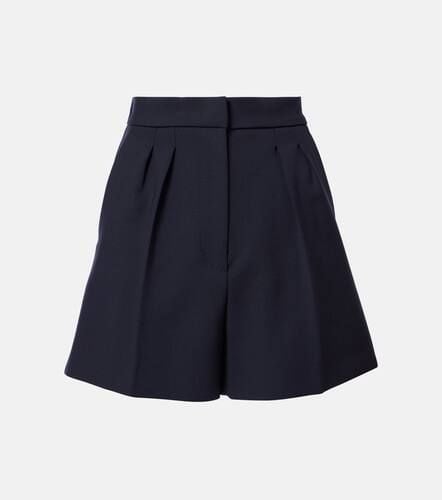 Zic high-rise wool-blend canvas shorts - Max Mara - Modalova