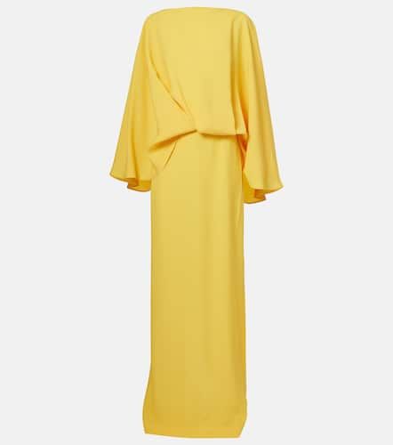 Maddalena draped crÃªpe cady gown - Taller Marmo - Modalova