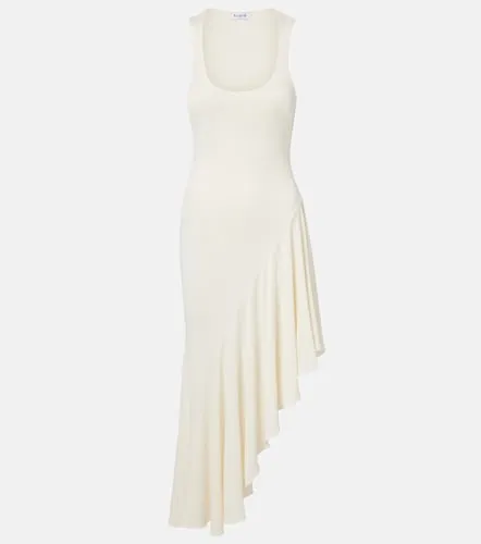 Alaïa Vestido midi asimétrico de jersey - Alaia - Modalova