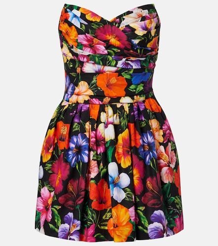 Dolce&Gabbana Abito corto in cotone - Dolce&Gabbana - Modalova