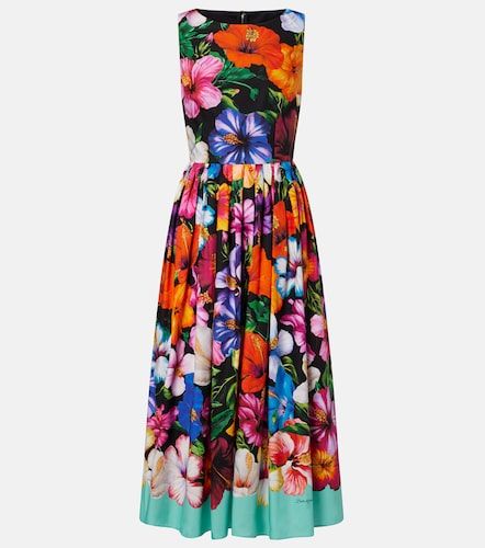 Midikleid aus Baumwolle - Dolce&Gabbana - Modalova