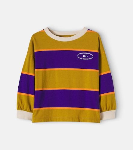 Camiseta de jersey de algodón a rayas - Bobo Choses - Modalova