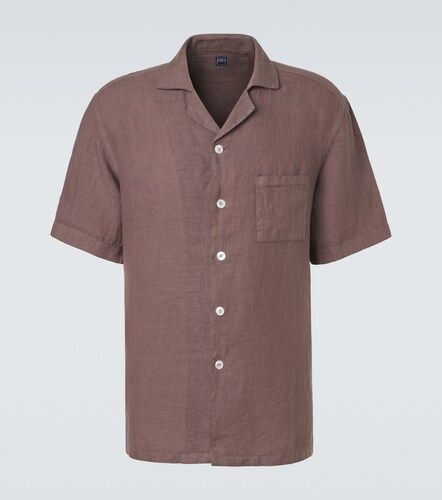 Fedeli Linen bowling shirt - Fedeli - Modalova