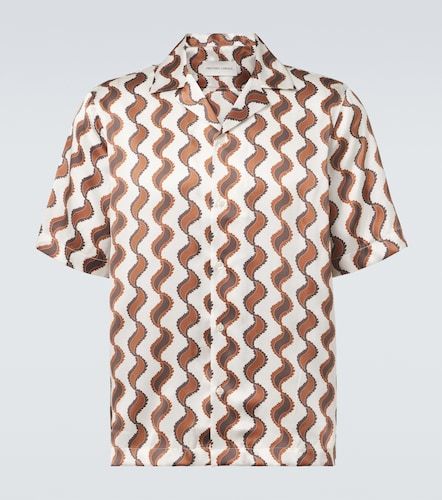 Camisa bowling Roberto de seda estampada - Frescobol Carioca - Modalova