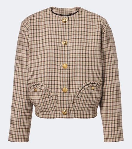 Altai checked wool and cashmere jacket - Blaze Milano - Modalova