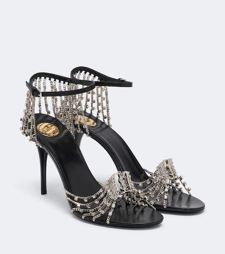 Sandalias Babylone adornadas - Saint Laurent - Modalova