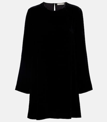 Vestido corto Larissa de terciopelo - Asceno - Modalova