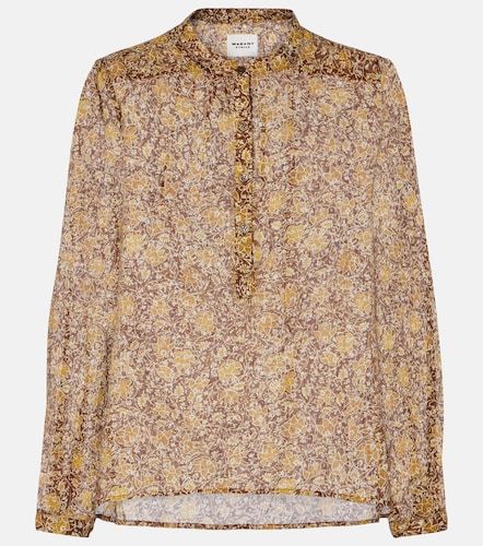 Blusa Maria de gasa de algodón floral - Marant Etoile - Modalova