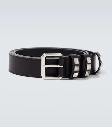 Gürtel Rockstud aus Leder - Valentino Garavani - Modalova