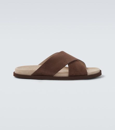 Brunello Cucinelli Sandali in suede - Brunello Cucinelli - Modalova