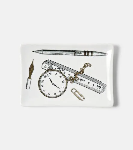Bandeja decorativa Pennini de porcelana estampada - Fornasetti - Modalova