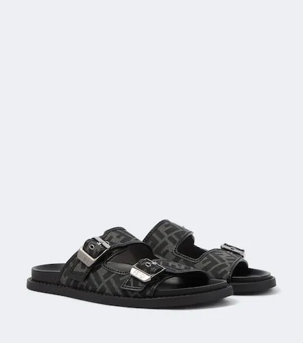 Feel FF Zucca jacquard slides - Fendi - Modalova
