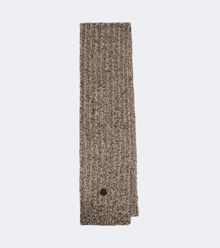 Sciarpa in tweed di misto lana - Moncler - Modalova