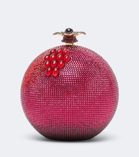 Clutch Pomegranate con cristalli - Judith Leiber Couture - Modalova