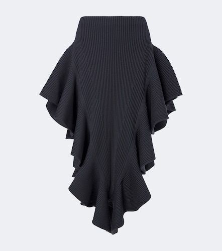 Alaïa Rippstrick-Midirock aus einem Wollgemisch - Alaia - Modalova