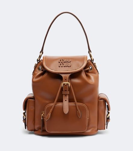 Miu Miu Mochila de piel - Miu Miu - Modalova