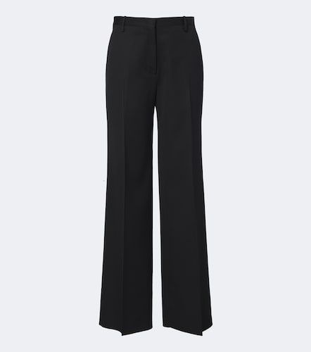 Fendi Virgin wool wide-leg pants - Fendi - Modalova