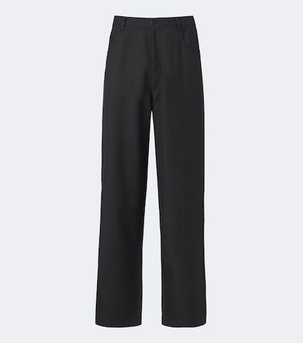 Prada Weite Hose aus Schurwolle - Prada - Modalova