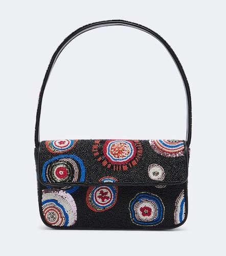 Borsa a spalla Tommy Small con perline - Staud - Modalova