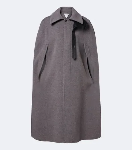 Intrecciato wool and cashmere cape - Bottega Veneta - Modalova