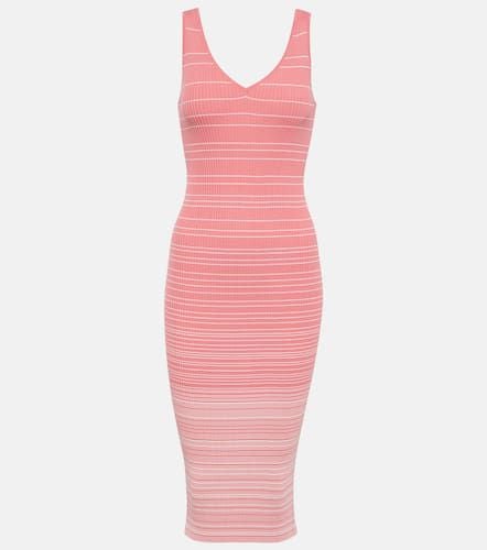 Staud Dana ribbed-knit midi dress - Staud - Modalova