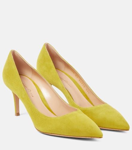 Gianvito 70 suede pumps - Gianvito Rossi - Modalova