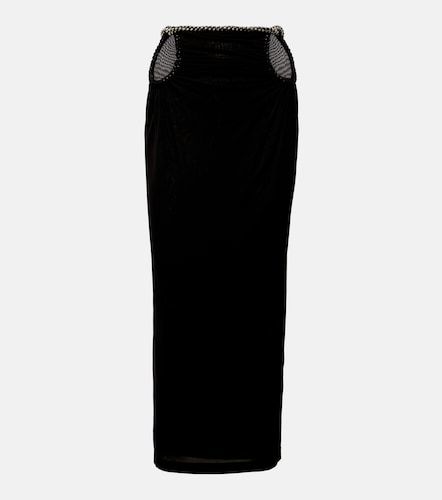 Falda midi de jersey con aberturas - Dion Lee - Modalova