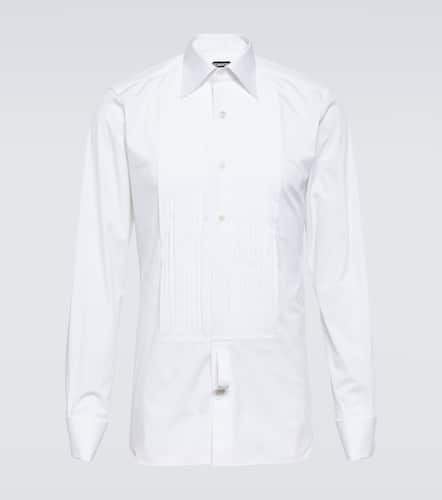 Tom Ford Cotton voile tuxedo shirt - Tom Ford - Modalova