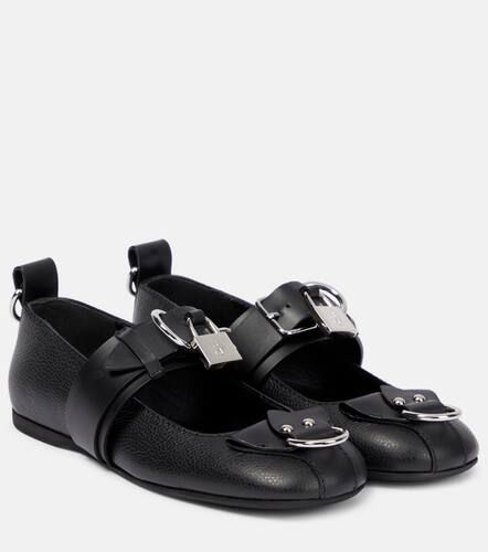 Lock leather ballet flats - JW Anderson - Modalova