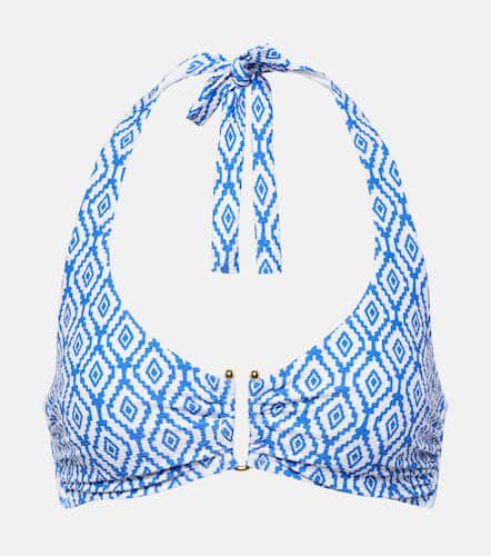 Sardinia printed halterneck bikini top - Heidi Klein - Modalova