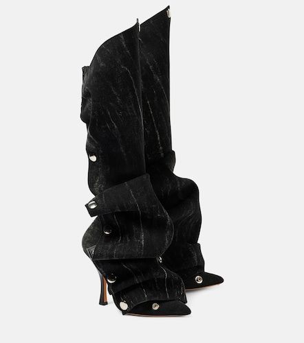 Y/Project Botas Snap de denim - Y/Project - Modalova