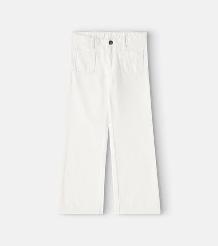 Bonpoint Junon flared cotton pants - Bonpoint - Modalova