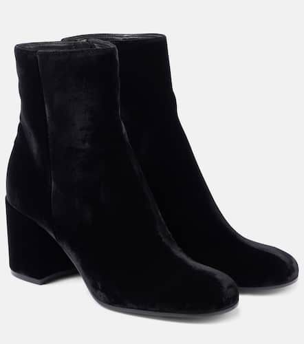 Joelle 70 velvet booties - Gianvito Rossi - Modalova