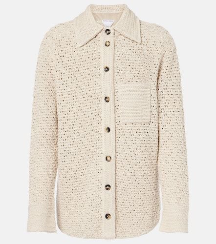 Bottega Veneta Cotton crochet shirt - Bottega Veneta - Modalova