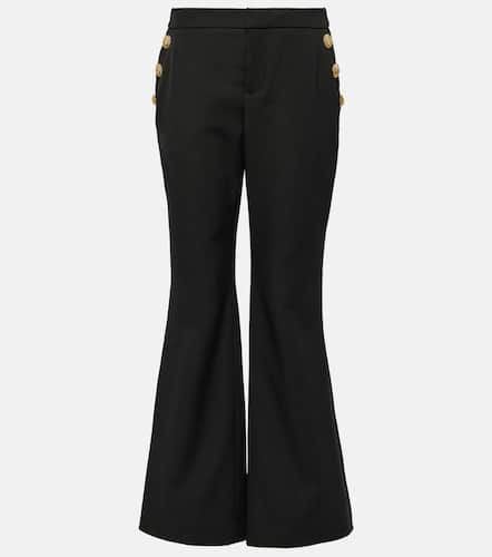 Balmain Virgin wool flared pants - Balmain - Modalova