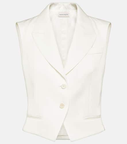 Single-breasted vest - Alexander McQueen - Modalova