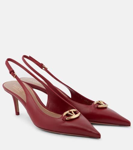 VLogo Signature leather slingback pumps - Valentino Garavani - Modalova