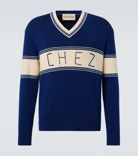 Pullover Chez in lana e cotone - Valentino - Modalova