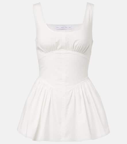 Label Bader cotton-blend poplin top - Proenza Schouler - Modalova